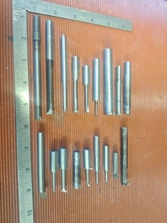 Lathe Tools/Boring Bars Job Lot Of 18 Some Carbide Tipped