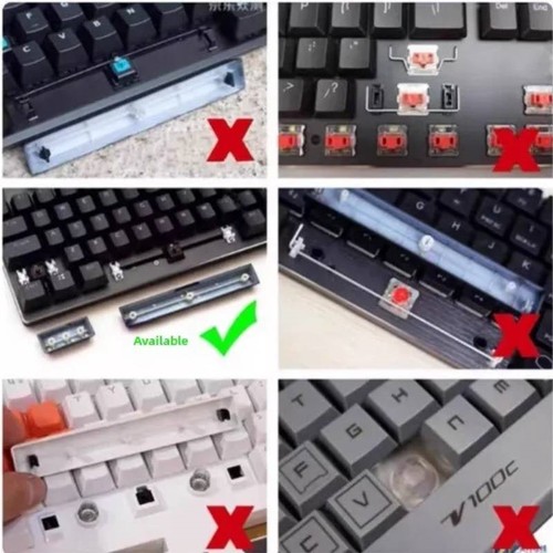 Gradient Side Print Keycaps PBT Double-Shot Shine-Through Keycaps 134-Key Set