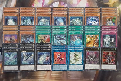 YuGiOh Competitive Digital Bug Deck 57 Card Insect Cicada King Oily Budg +  Bonus