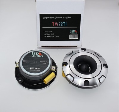 3.75 Super Tweeters TW22TI 8ohms JSD AUDIO Sold In Pair