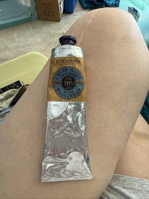 L'OCCITANE Creme Mains Shea Butter Hand Cream, Large size 150ml / 5.2oz