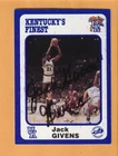 Jack Givens Kentucky Wildcats AUTO Signed 1988 Card #186 1978 NCAA Champs