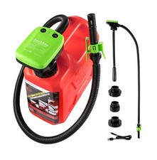 Automatic Fuel Transfer Pump with Auto-Stop Sensor 3.2 GPM , USB Rechargeable...
