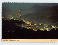 Postcard Aerial View Gatlinburg Tennessee USA