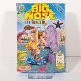 Big Nose the Caveman Nintendo NES Unlicensed Camerica Cartridge with Box Tested