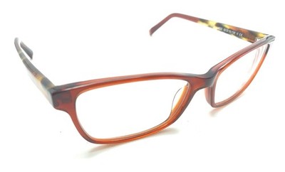 Prodesign Denmark 1738 c. 4032 Dark Red Rectangle Eyeglasses Frames 52-15 135