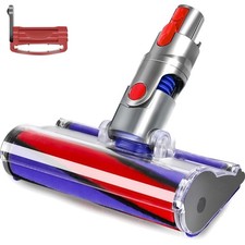 Soft Roller Vacuum Head for Dyson V7 V8 V10 V11 V15 Hardwood Floor Cleaning