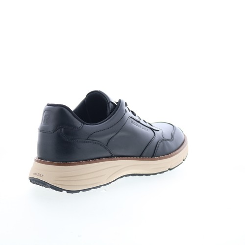 Rockport Weston Mens Black Leather Lace Up Lifestyle Sneakers Shoes - Picture 8 of 8