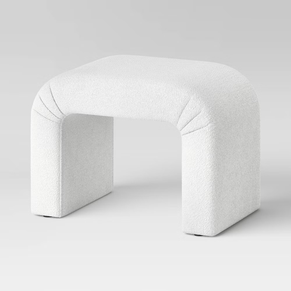 Cicely Waterfall Ottoman Cream Boucle - Threshold 13790₽