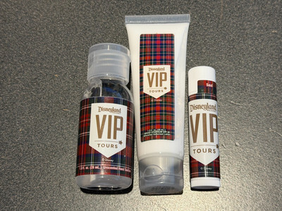 Disneyland VIP Tours Items - 1. Sanitizer 2. Lotion 3. Lip Balm - Brand New