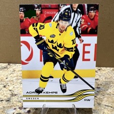 2025-26 Upper Deck - 4 NATIONS Adrian Kempe TEAM SWEDEN HOLIDAY Green #673