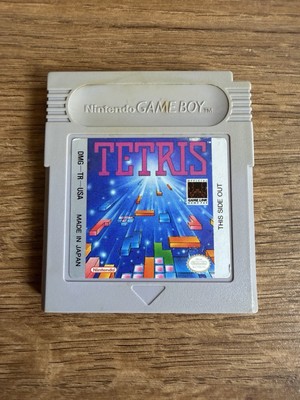Tetris Nintendo Game Boy 1989 Authentic Gameboy Game Tested Fast Shipping!