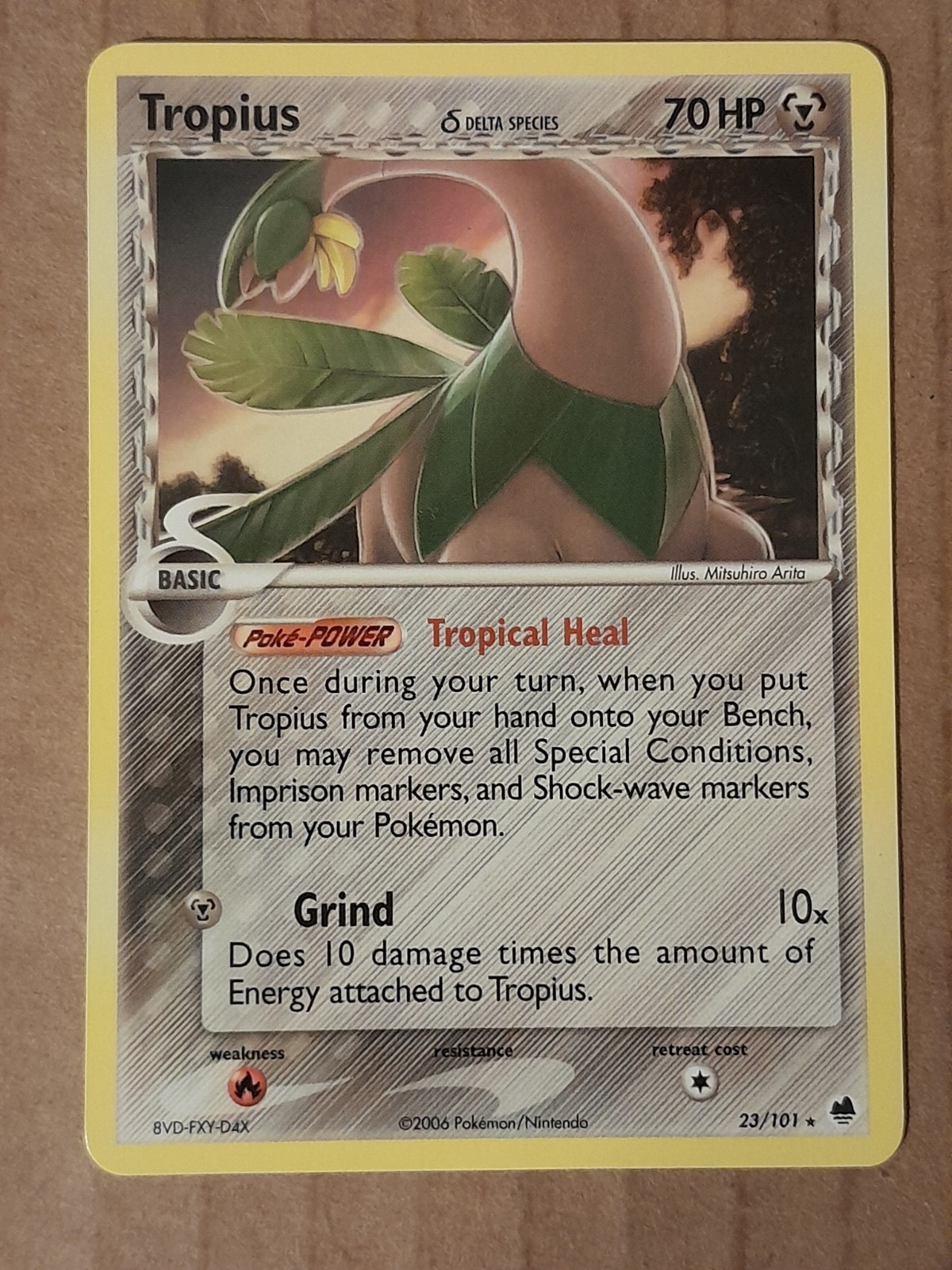 Tropius 23/101 Ex Dragon Frontiers Rare NM-Mt See Pictures