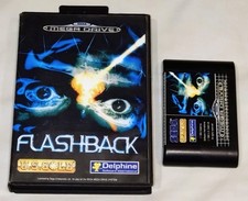 Flashback Sega Mega Drive UK PAL Game Boxed with Hang Tab 