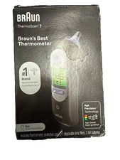 Braun IRT6520US Battery Powered Infrared Digital In Ear Thermometer with...