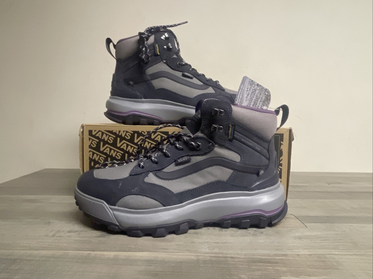 Vans MTE Crestline Waterproof Dark Gray/Purple Hiking Boots  display picture 1