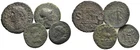FITZ 4 ROMAN IMPERIAL AE coins @EVS1034