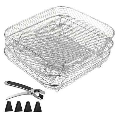 Kompakte und effiziente 304 Edelstahl-Racks für Ihre für Luftfritteuse