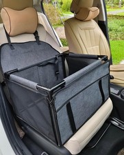GoBuyer Pet Dog Cat Car Seat Booster Safety Travel Carrier Basket Box Crate