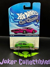 Hot Wheels Cool Classics 1976 Chevy Chevette 2830 Pink Car Card Spectrafrost