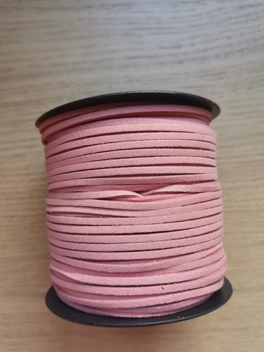 5m Faux Suede Cord Lace Thread String Enviro Leather Jewellery Beading DIY 3mm - Picture 38 of 42