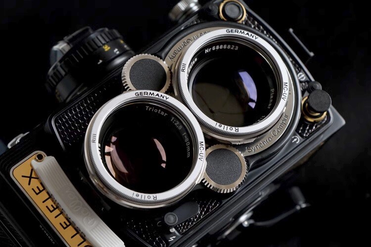 Rollei ローラ2.8F/2.8GX用 bay3 フィルター ND8 LANGDSEA UV Filter Hood for Rolleiflex Bay 3 III 2.8F 2.8D