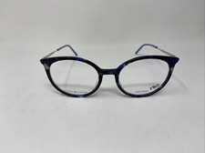 TOMMY HILFIGER EYEWEAR TH1630 IPR BLUE MARBLE SILVER 51/19/140 EYEGLASSES P40