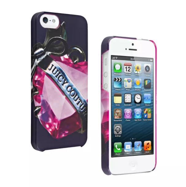 Juicy Couture Banner Heart Hard Shell Case For iPhone Se/5s/5