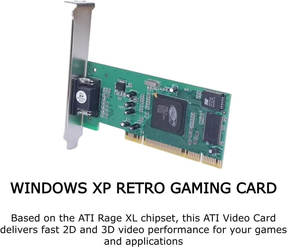 8MB Graphics Card VGA PCI 32Bit for Server Industrial Computer Multi-Display XL - Image 4 of 4