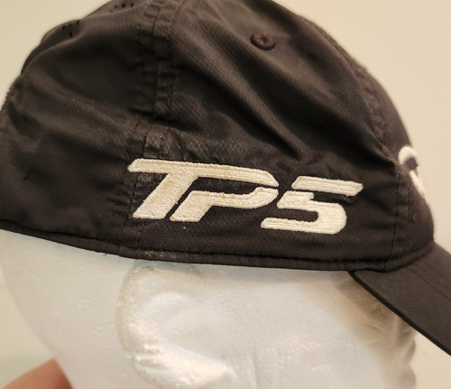 TaylorMade TP5 M1 Black Adjustable Strapback Golf Hat Nice! - Picture 6 of 9