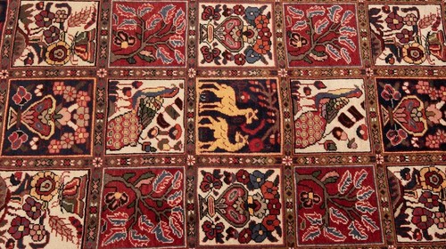 Bakhtiar Tissé à la Main Tapis de Perse 310x204 cm-Nomadic,Orient,Tapis,,Rouge - Picture 10 of 12