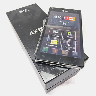LG Optimus 4X HD LG-P880 16GB Schwarz   Entsperrt   Brandneu OVP   Sammler