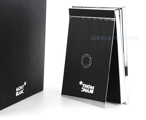 MONTBLANC DESKTOP MIRRORED STAINLESS STEEL MEMO PAD BOX NEW BOX 7794 GERMANY - Picture 4 of 11