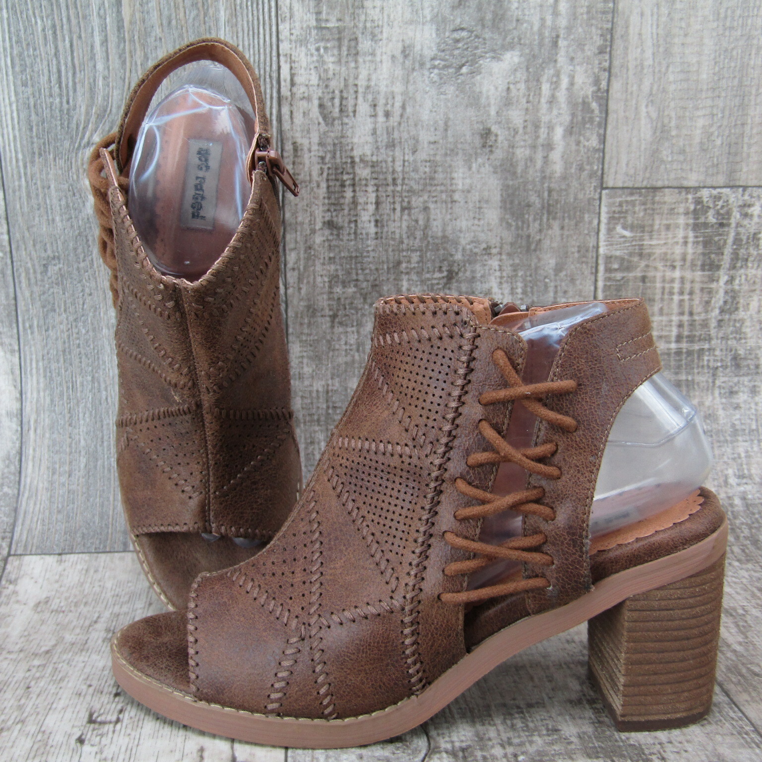 Not rated peep toe clearance booties