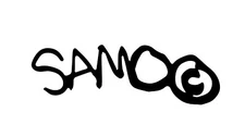 Samo vinyl decal sticker artist art contemporary modern painting basquiat 