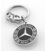 Original Mercedes-Benz UntertüRkheim SchlüSselanhäNger Black Edition Schwarz NEU