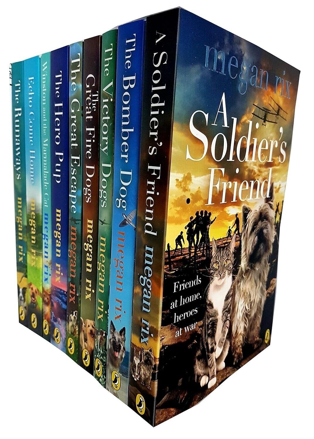 Megan Rix Collection 9 Books SetThe Great Fire Dogs,Echo Come Home,Great Escape