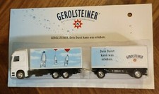Gerolsteiner Durst Anh&auml;nger Truck - Werbetruck Modellbau LKW 1:87 H0 OVP
