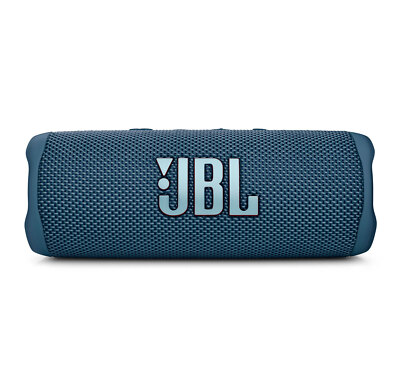 JBL Flip 6 Blue Bluetooth Speaker (Open Box) Damaged