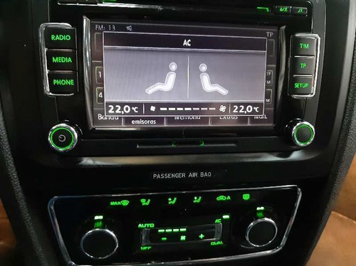 3T0907044M heating air conditioning controls for SKODA SUPERB II 2008 1098708 - Picture 4 of 19