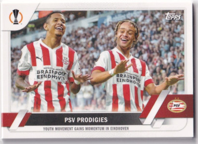 Topps UEFA Champions League Club Competition 22/23 Nr. 104 PSV Prodigies Simons