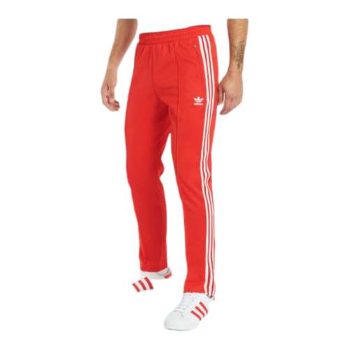 adidas Herren Originals Beckenbauer Laufhose rot/weiß Gr. S (30-32) - Bild 1 von 9