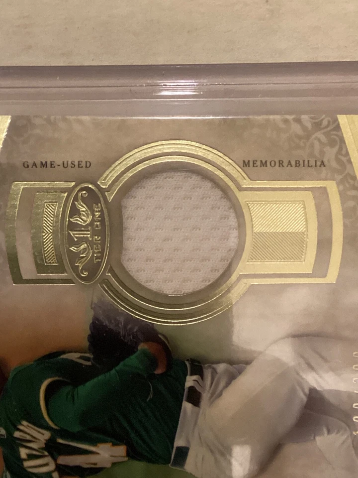 2021 Topps Tier One Game Used Relics (White)  /399 Jesus Luzardo TOPPS SEALED - Image 3 of 4