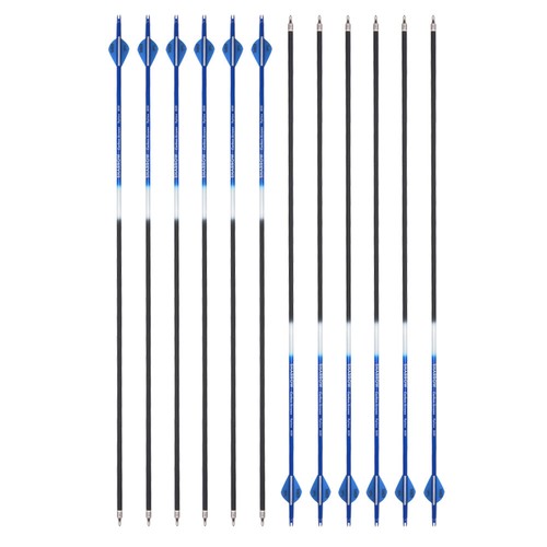 30" Carbon Arrows SP500 Archery Compound Recurve Bow Hunting Practice Shooting - Picture 9 of 29