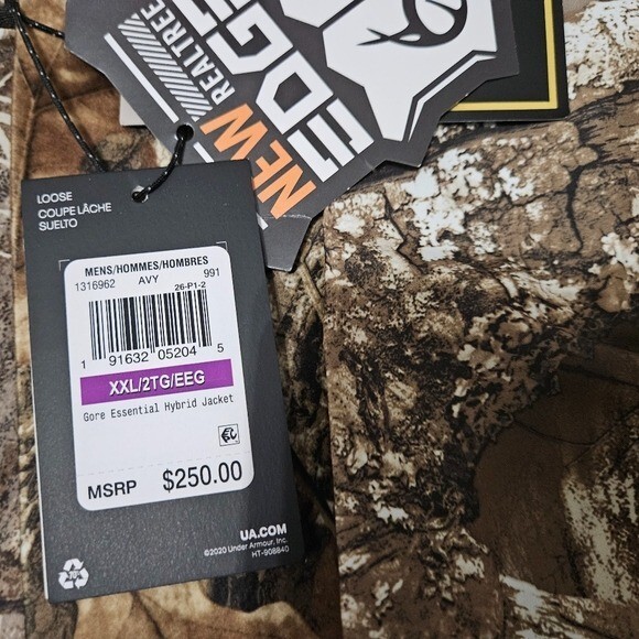 Under Armour Real Tree Gore-Tex Jacket Size XXL | eBay