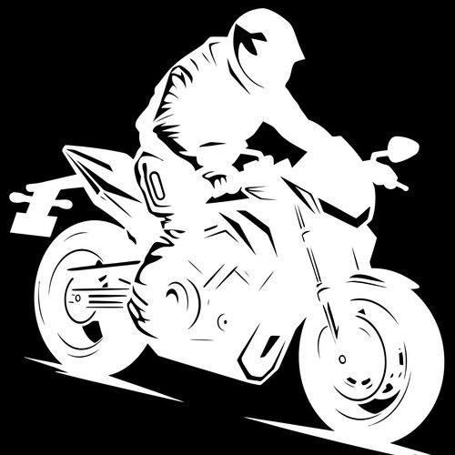 Autocollant sticker motard superbike 15 x 13 cm auto car styling moto - Photo 8/8