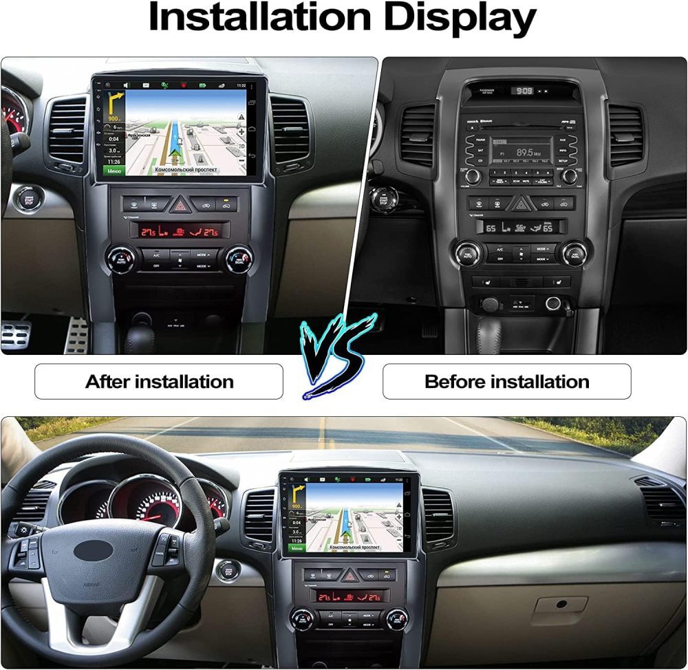 10 Android 13 Autoradio Carplay sans fil GPS 2 32GB pour KIA Sorento 2009-2012 10 Android 13 Autoradio Carplay sans fil GPS 2 32GB pour KIA Sorento 2009-2012