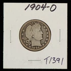 1904-O 25c Silver Barber Quarter - Value Coin - SKU-T1391