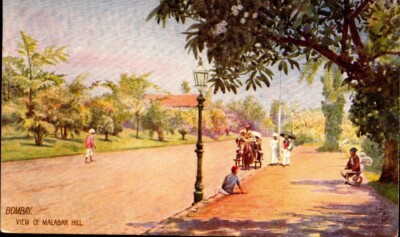 RAPHAEL TUCK & SONS' ''OILETTE'' POSTCARD-SERIES #8969 BOMBAY, INDIA BK77