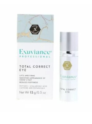 15g EXUVIANCE Total Correct Eye-Lift Firm Smooth Wrinkle  HYALURONIC ACID NIB